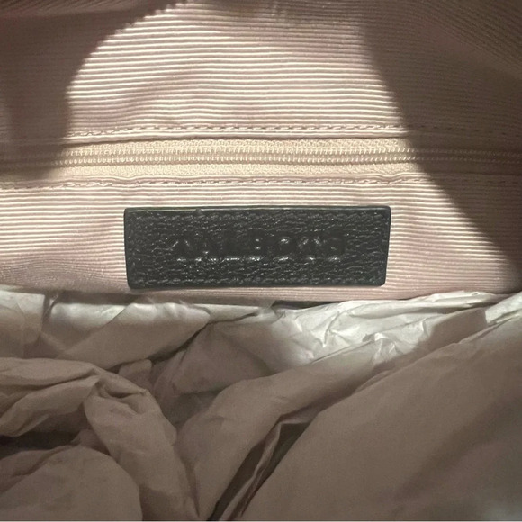 NWOT Talbots Black and Whitete Houndstooth Purse with gold Accents - Picture 8 of 9